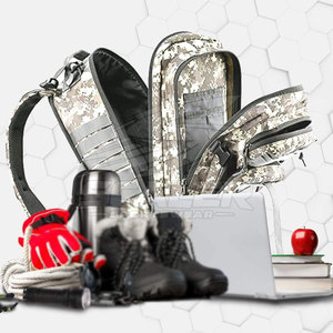 Sac à dos tactique durable à faible MOQ, meilleur prix, avec cadre interne, fermeture éclair, imperméable, grande capacité, compartiments de rangement à accès facile - Product Image 4