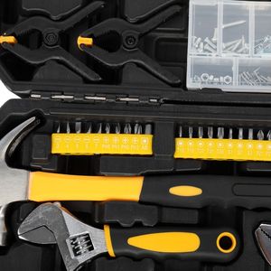 Set di Utensili Manuali Nero e Giallo da 198 Pezzi con Bussole e Chiavi, Personalizzabile con Supporto ODM per Manutenzione - Product Image 3