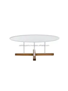 Compact Designer Metal Coffee <b>Table</b> Modern Home Furniture <b>Foldable</b> Space Saving Zahid Exports ZE-3432I 6-Year Warranty - Product Image 5