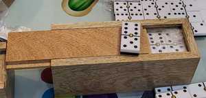 Juego de Dominó de Acrílico Personalizado, Bloques de Lucite para Mesa, Piezas de Juego para Fiestas, Sala de Juegos, Regalo - Product Image 2