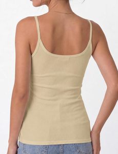 Haut camisole extensible et doux pour femmes, à bretelles spaghetti, sans manches, décontracté, basique, léger et confortable, idéal pour l'été - Product Image 6