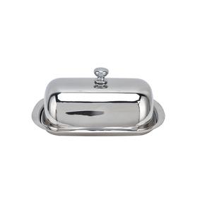 Beau design avec un look admirable, beurrier rond en métal, vaisselle décorative pour la maison, beurrier à vendre - Product Image 6