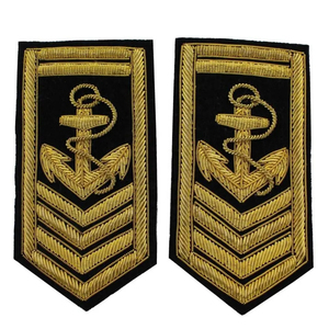 Dernier design tendance : Badges/Patchs brodés multicolores en fil de bullion avec épingle de sûreté, logo personnalisé OEM, marque sur mesure, prix abordable - Product Image 6