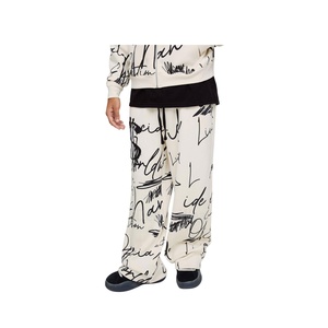 100% coton survêtements impression bouffante 3D survêtement hommes Logo personnalisé survêtements haute qualité survêtement ensemble unisexe à capuche survêtement - Product Image 2