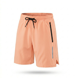 Pantalones Cortos Cargo para Hombre Más Vendidos de Alta Calidad con Bolsillos Delanteros, de Lona Transpirable, de Cintura Media y Cierre con Cordón, con Detección de Agujas - Product Image 2