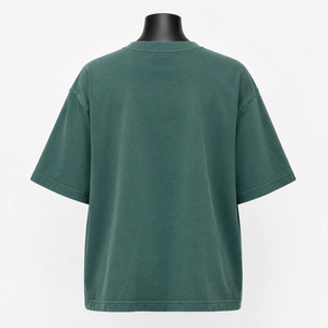 เสื้อยืดคอกลมทรงหลวมสำหรับผู้หญิง พิมพ์ลายแมลงปอสีเขียว ผ้าฝ้ายเจอร์ซีย์ 100% แขนสั้น สวมใส่สบายๆ สำหรับฤดูใบไม้ผลิและฤดูร้อน - Product Image 3