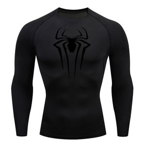 <b>Top</b> Selling Men's Premium Quality Compression Shirts Comfortable Sport Style Long Sleeve MMA Rash Guard Customized Cotton/Bamboo - Product Image 2
