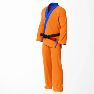 Men Karate Uniform Premium Karate Training Gi Traditional Martial Arts Practice Suit Reinforced Stitching Comfortable <b>Athletic</b> - Product Image 1