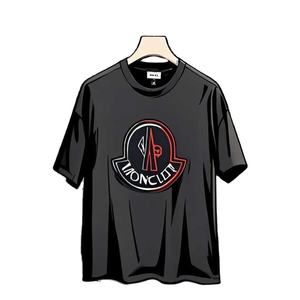 Personnalisé de haute qualité T-shirt en jersey confortable et respirant à la mode pour hommes avec logo personnalisé Design vierge 100% coton - Product Image 1