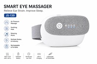 Masseur oculaire rechargeable par USB, thérapie infrarouge, machine de relaxation chauffante pour les yeux