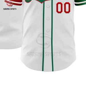 Camisetas de Béisbol para Hombre, Sublimadas, de Color Sólido, de Alta Venta, para Equipos Deportivos - Product Image 4