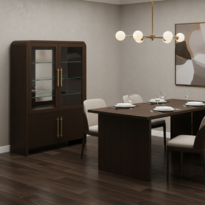 Display Cabinet Solid Wood Modern Coffee <b>Table</b> for Living Room Modular Sofa Set Furniture Living Room Export Quality Handcrafted - Product Image 3