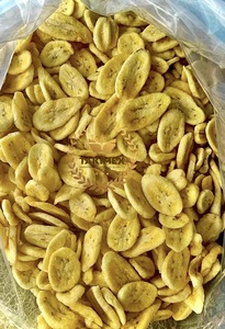 Chips secos de plátano natural vietnamita, bocadillo de fruta crujiente dulce con embalaje OEM personalizado, conservado con jarabe, ¡muy delicioso! - Product Image 2