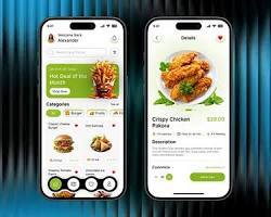 Application de livraison de repas, commande de repas en ligne, restaurants locaux, navigation facile, paiements sécurisés, suivi des commandes en direct, internet - Product Image 3