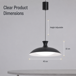 Modern Pendant <b>Light</b> Iron Acrylic 12W Tricolor Dimmable Remote Control Adjustable Height For <b>Dining</b> Room Kitchen Island - Product Image 3