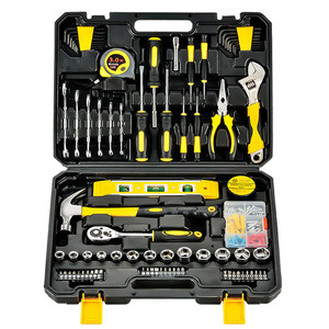 Set peralatan tangan rumah, kotak peralatan kombinasi Manual, hadiah rumah tangga, perkakas kayu, peralatan taman, OEM, diterima CE - Product Image 1