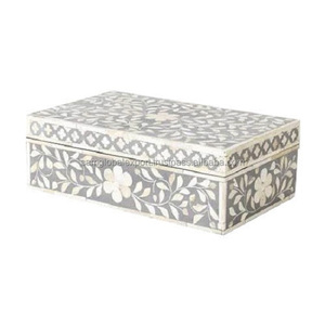 Handmade Home Decorative Tassel Boxes High Quality Jewelry <b>Large</b> MDF <b>Wood</b> Bone Storage <b>Box</b> Model Angel Love Antique Floral Gift - Product Image 1