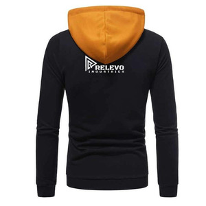 Nueva Sudadera con Capucha de Forro Polar para Hombre, Primavera, 100% Algodón, 2 Piezas, Ropa Urbana, Precio Bajo - Product Image 3