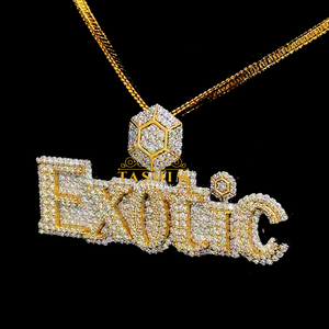 Pendentif rond plaqué or rose de luxe avec design infini en émail bleu, micro-incrustation de cristaux de strass, unisexe, à porter au quotidien - Product Image 3