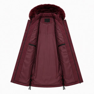 Chaqueta de Invierno Premium con Capucha para Mujer, con Cintura Ajustable, Aislamiento Térmico y Tejido Impermeable y Cortavientos - Product Image 6