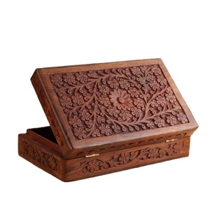 Pafu Ramadan Mubarak Home Decor Islamic Gift Eid Decoration Eid Sign Eid <b>Wooden</b> <b>Crate</b> Gift Boxes - Product Image 1
