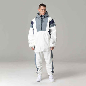 Combinaison de ski imperméable personnalisée, veste et pantalon de ski color block, fabricant OEM ODM, vente en gros, qualité supérieure - Product Image 6