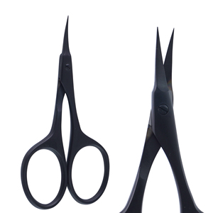 Ciseaux à cuticules incurvés en acier inoxydable, écologiques, durables, lames aiguisées, manucure Stahlmann Pro, pliables, logo personnalisé - Product Image 4