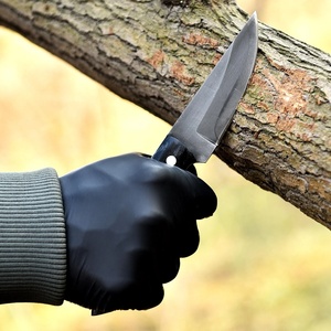 Couteau de Bushcraft en Acier 1095 avec Manche en Résine - Couteau de Chasse à Lame Fixe Full Tang de 8,4 pouces avec Étui, Personnalisable OEM, Vente en Gros - Product Image 3