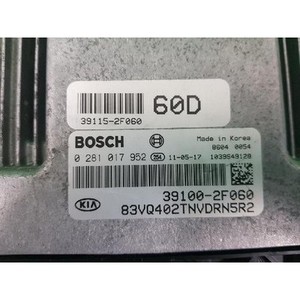 Module de commande du moteur (ECU) Carnival UP/GQ 2001-2006 d'occasion, d'origine, 391002F060 - Product Image 4