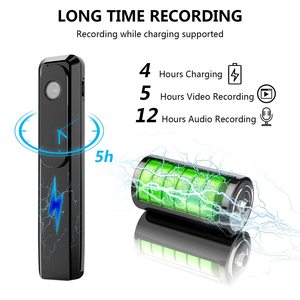 Mini Cámara Corporal FHD 1080P, Cámara Portátil para Grabación de Acción, Videocámara Portátil para Seguridad, Trabajo, Guardia, Viajes - Product Image 5
