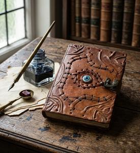 Premium Quality Eco-Friendly <b>Leather</b> Modern Rectangle Notebook Journal True Travel Companion Handmade Personal Thick <b>Diary</b> - Product Image 1