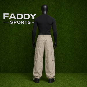2026 Fashion Loose Wide Leg Multi-Pocket <b>Cargo</b> Pants High Waist Streetwear Baggy Tactical Utility Trousers Men Women Casual Wear - Product Image 3