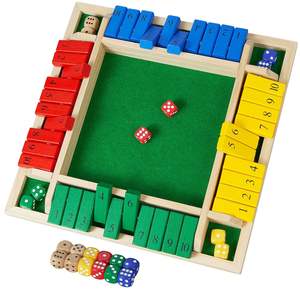 Juego de Mesa Clásico de Madera para Adultos, Niños y Familias, Juego de Estrategia con Acabado Liso - Product Image 4