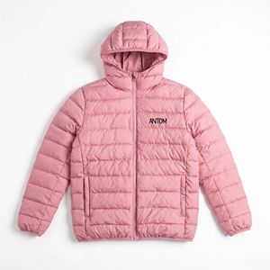 Winter Custom Hooded Stand Collar Embroidery Shiny Puffer Jacket Heavy Designer Puff <b>Padded</b> <b>Coat</b> Oversized 2026 Mens - Product Image 5
