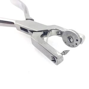 Medical Grade Stainless Steel Ainsworth Rubber Dam Punch Manual Ergonomic High-<b>Temperature</b> Sterilization Dental <b>Instrument</b> - Product Image 4