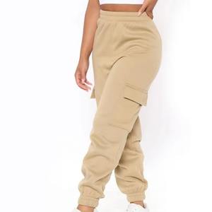 กางเกงคาร์โก้ผู้หญิง กางเกงจ็อกเกอร์ลำลองสำหรับผู้หญิง กางเกงวินเทจทรงหลวมแบบมีเชือกผูก กางเกงขายาวสไตล์สตรีทแวร์ - Product Image 5