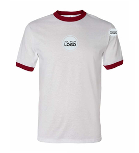 Camiseta de Manga Corta para Hombre, Cuello Redondo, Algodón/Fibra de Bambú, Anti-Pilling y de Secado Rápido, Venta al Por Mayor - Product Image 4