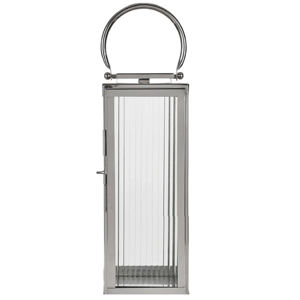 Hot Selling New Decorative Shiny Nickel Plated Glass & Stainless Steel Stylish <b>Lantern</b> for Home Decoration Handmade Customized - Product Image 5