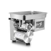 Nieuwe 1800W Commerciële RVS Vleesmolen/Hakselaar met Verstelbare Textuur, Draagbare Voedselverwerkingsmachine, 250kg/u capaciteit