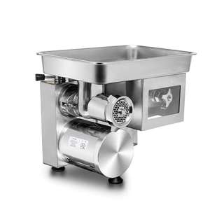 1800W Commercial <b>Meat</b> Mincer Stainless Steel <b>Meat</b> <b>Grinder</b> Adjustable Texture Portable Food Processing Machine for Restaurant - Product Image 4