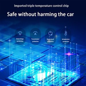 Portable Automotive Air Compressor 150 PSL Digital Pressure Gauge LED <b>Light</b> Equipped Tire Inflator for SUV <b>Bicycle</b> Motorcycles - Product Image 6