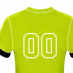 เสื้อฟุตบอลสีเขียวมะนาวแขนสั้น ชุดกีฬาน้ำหนักเบา ชุดฝึกซ้อม ชุดทีม - Product Image 4