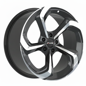 ล้ออัลลอยด์เบนท์ลีย์แบบ Flow Formed ลายห้าก้าน สีดำเงา สำหรับรถยนต์นั่งส่วนบุคคล - Product Image 2