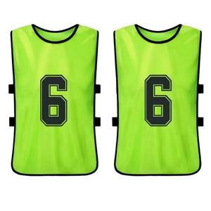 Best Selling Your Own Manufacturer Custom logo Printing Mesh Sports Vest 100% Polyester Cheap Custom Sublimation Mesh <b>Training</b> - Product Image 1