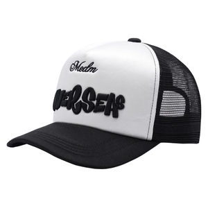 Fashion Mesh Trucker Hats Caps Custom 5 Panel a Frame Trucker Hats Snap Back Baseball Sports Caps Embroidered Mesh Trucker Hats - Product Image 3