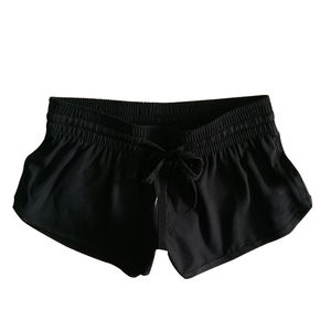 Shorts de Surf Negros Estampados para Mujer con Logotipo Personalizado al por Mayor - Product Image 2