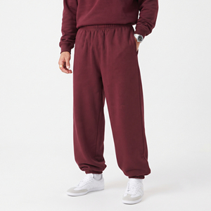 Men's <b>Fleece</b>/Cotton Windproof Eco-Friendly Sweatpants Drawstring Waist Casual Joggers Side Pockets Winter Heavy Weight <b>Pants</b> - Product Image 6