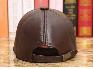 Nuevas Gorras Trucker Casuales Unisex de Cuero Negro con Perlas y Bordado 3D de Logotipo Personalizado, Impermeables, de Alta Calidad, de 6 Paneles, Estilo Country - Product Image 6