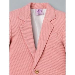 เสื้อเบลเซอร์สีชมพูสำหรับเด็กผู้ชายแบบมีลาย - Product Image 3