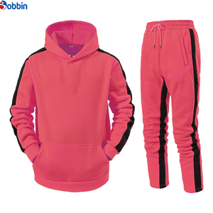 Conjunto de Sudadera con Capucha y Pantalones Largos 2 en 1 para Hombre, de Alta Calidad, Transpirable, de Secado Rápido, Estampado, Sólido, Bordado, Estilo Urbano, Última Tendencia - Product Image 4